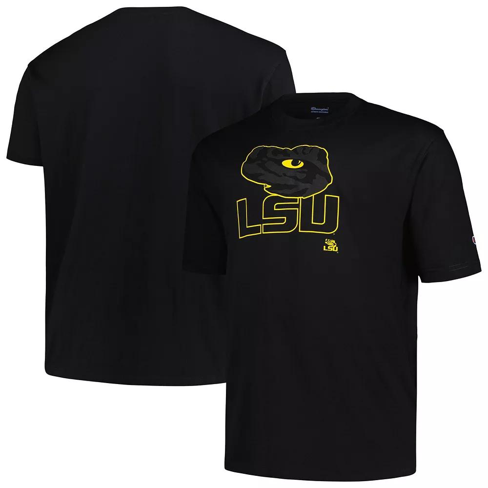 Men's Profile Black LSU Tigers Big & Tall Pop T-Shirt,  Product Image
