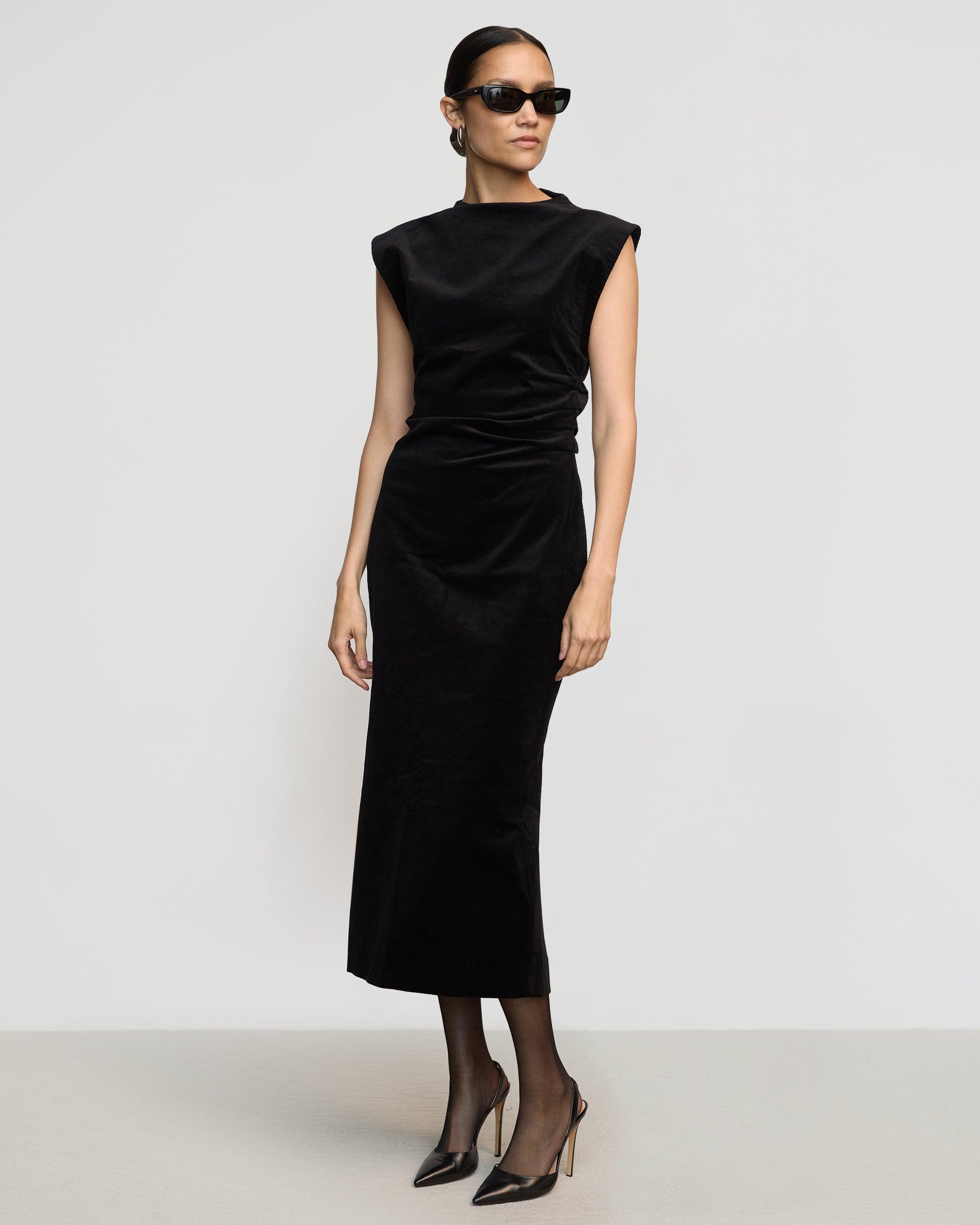 Cambria Structured Corduroy Dress Product Image