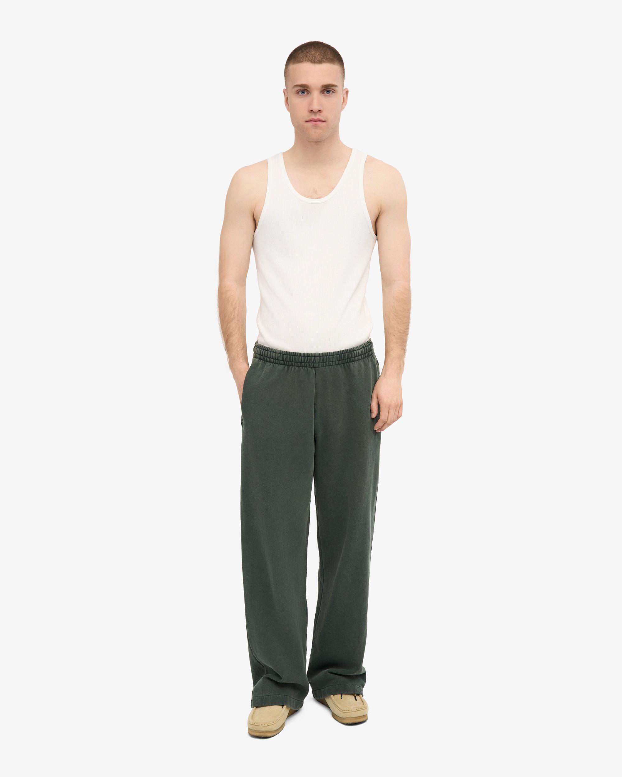 Organic Straight Leg Sweatpants - Midnight Forest Product Image