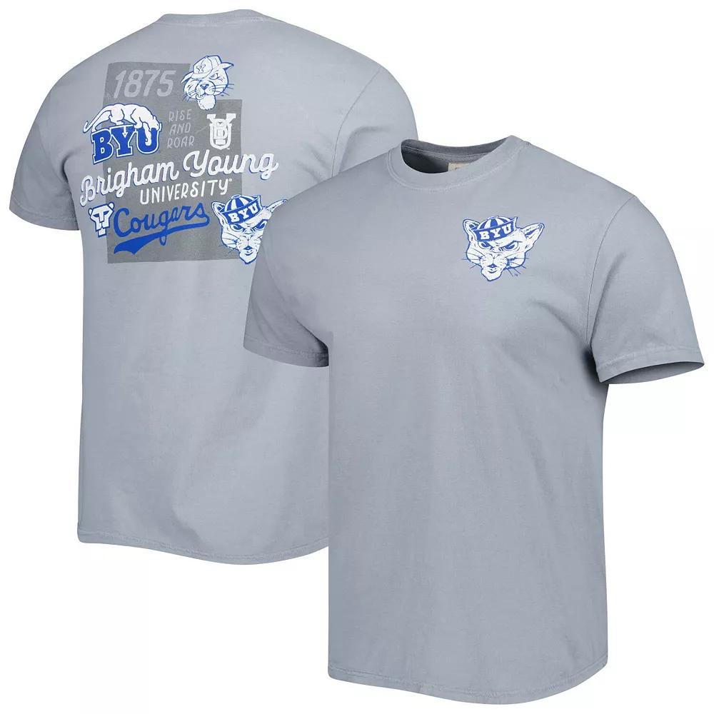 Men's Graphite BYU Cougars Vault State Comfort T-Shirt, Size: 2XL, Dark G Product Image