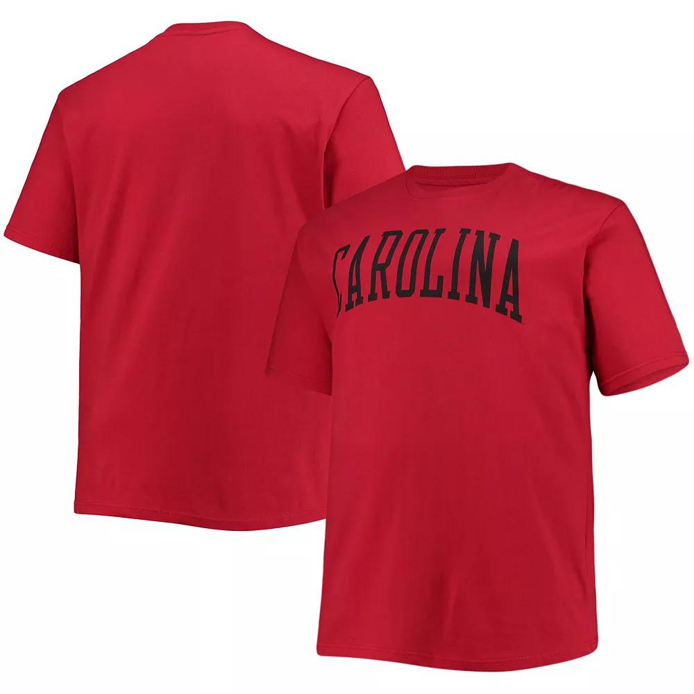 Men's Champion Garnet South Carolina Gamecocks Big & Tall Arch Team Logo T-Shirt, Size: XLT, Red Product Image