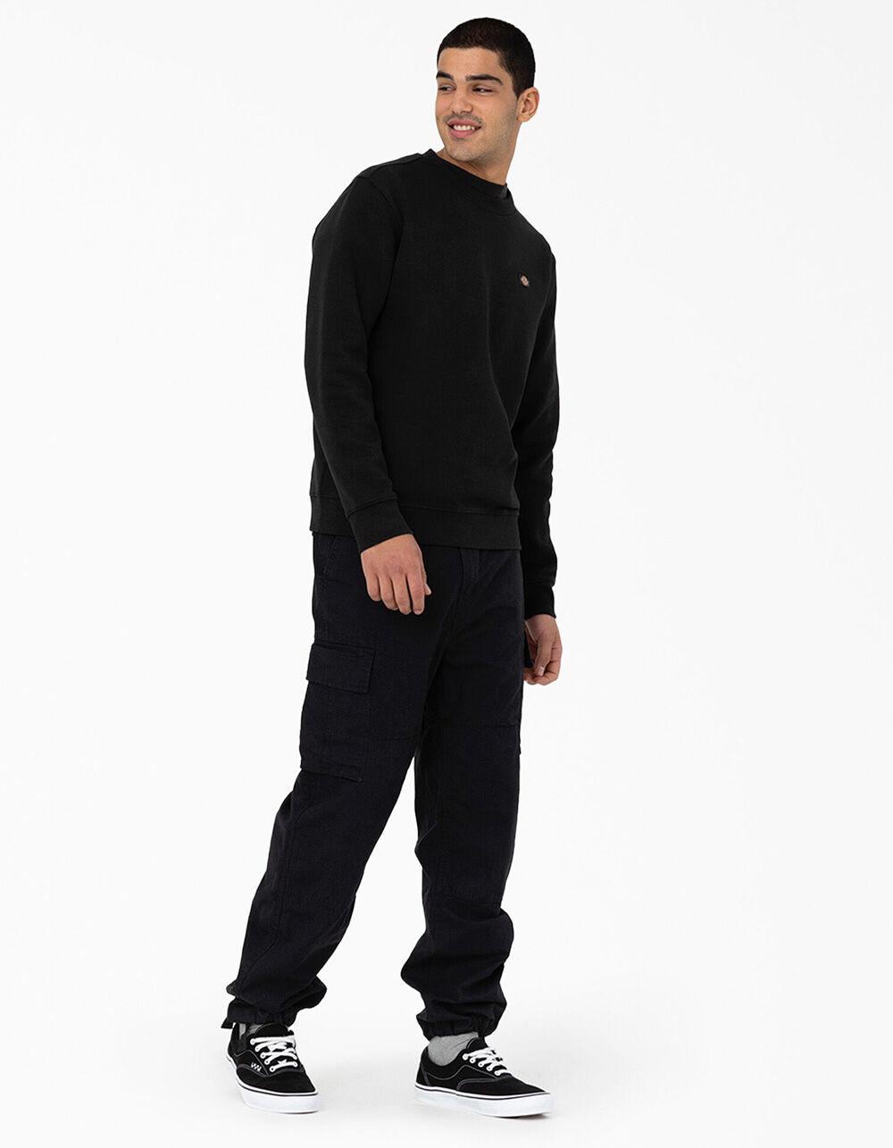 DICKIES Eagle Bend Relaxed Fit Double Knee Mens Cargo Pants - BLACK Product Image