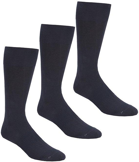 Gold Label Roundtree & Yorke Solid Crew Socks 3-Pack Product Image