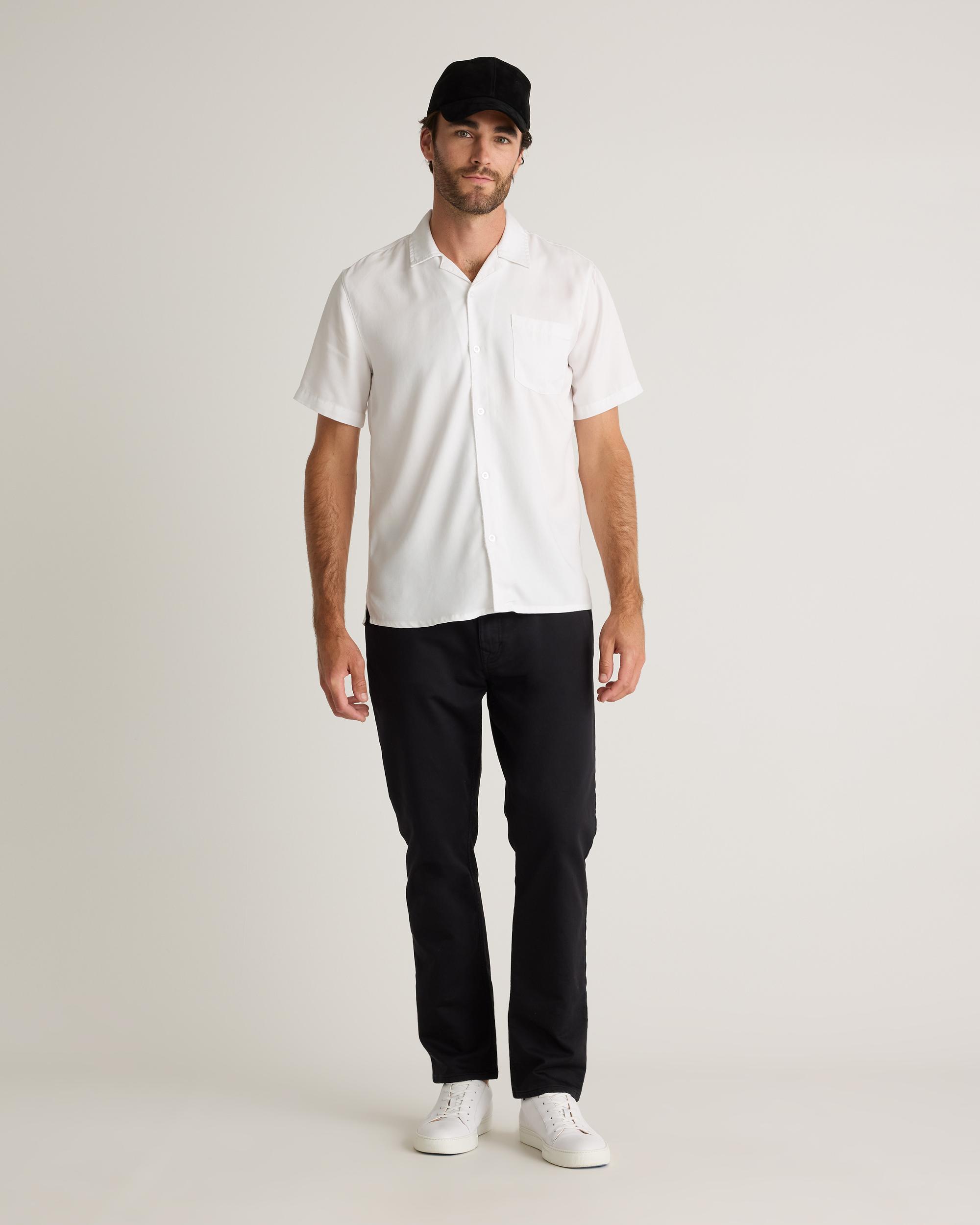 Quince | Men's Vintage Wash Tencel Camp Shirt Product Image