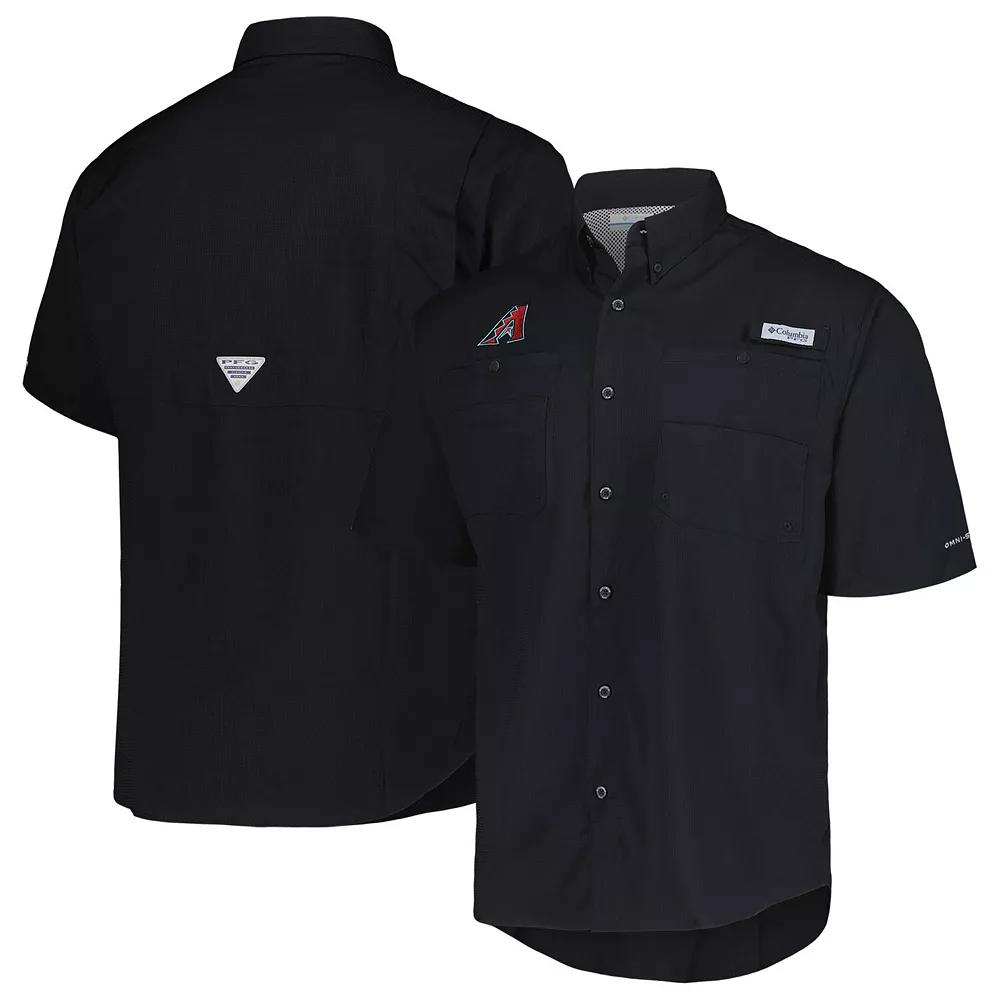 Men's Columbia Black Arizona Diamondbacks Tamiami Omni-Shade Button-Down Shirt,  Product Image