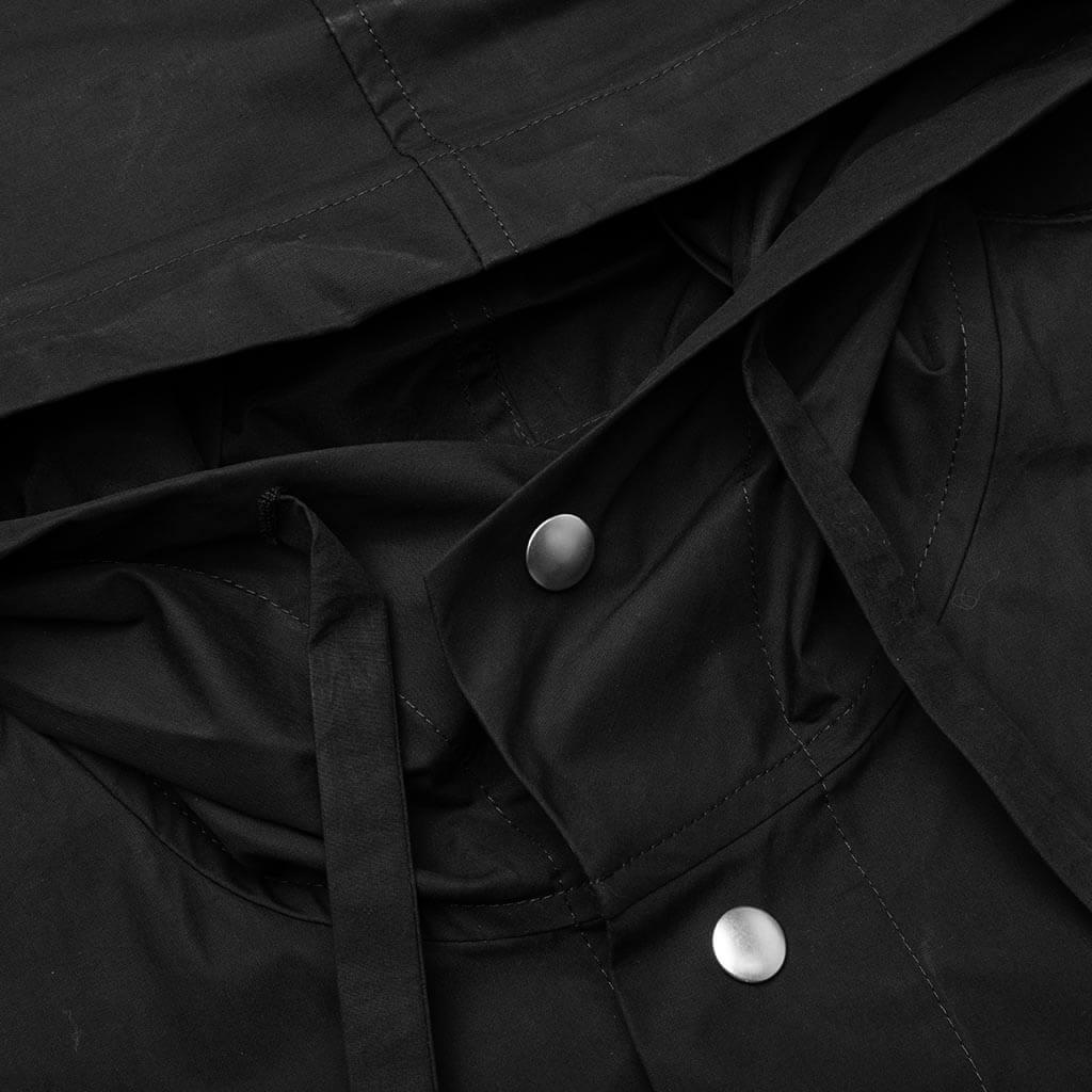 Logo Parka - Black Male Product Image