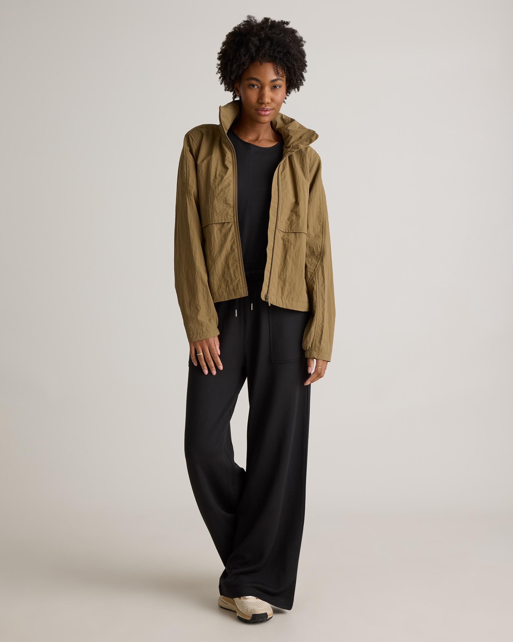 Quince | Women's SuperSoft Fleece Sleeveless Wide Leg Jumpsuit Size XS, Lenzing Modal Product Image