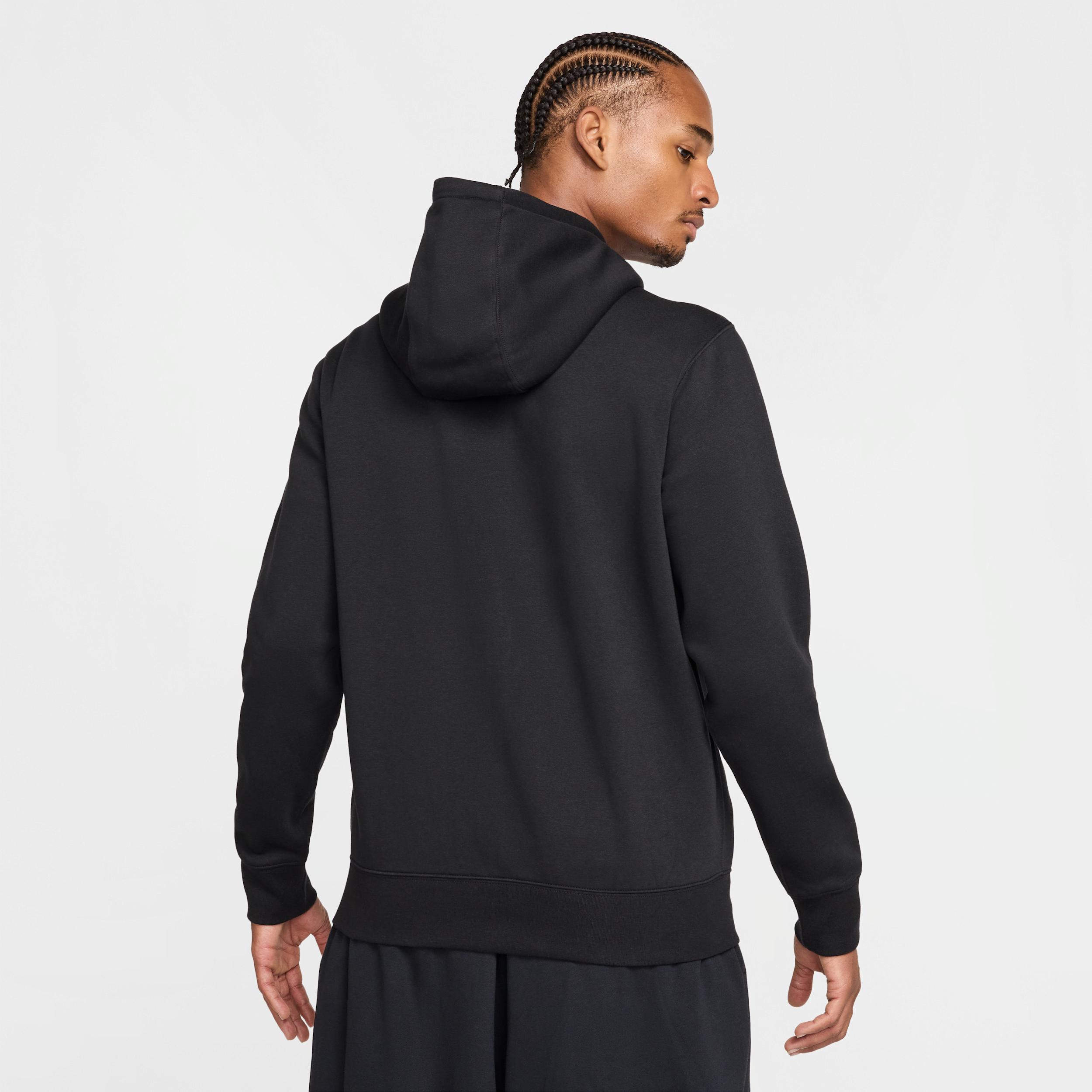 Nike Mens Club Full-Zip Fleece Hoodie | FN3861-010 Product Image