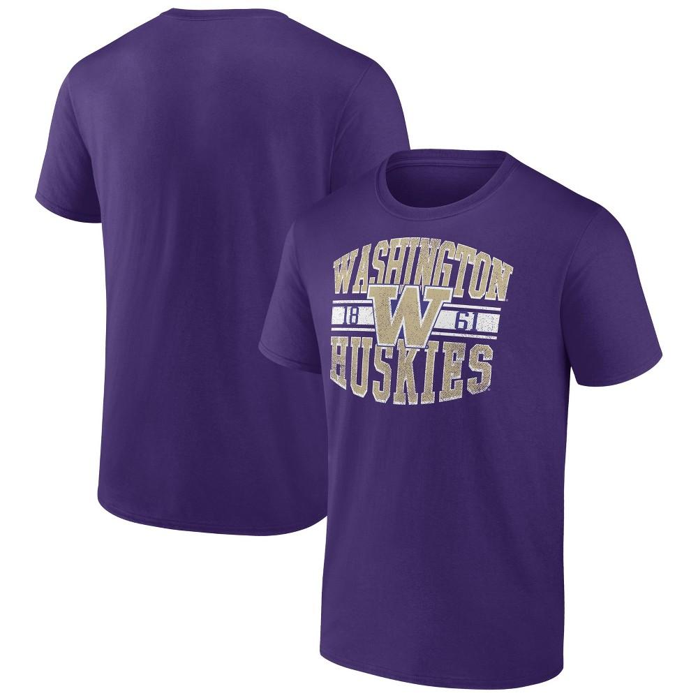 NCAA Washington Huskies Men's Cotton T-Shirt Product Image