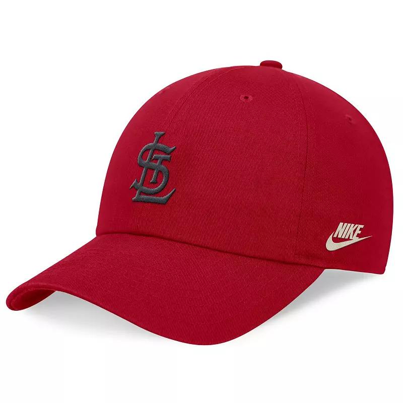 Men's Nike Red St. Louis Cardinals Rewind Cooperstown Collection Club Adjustable Hat,  Product Image