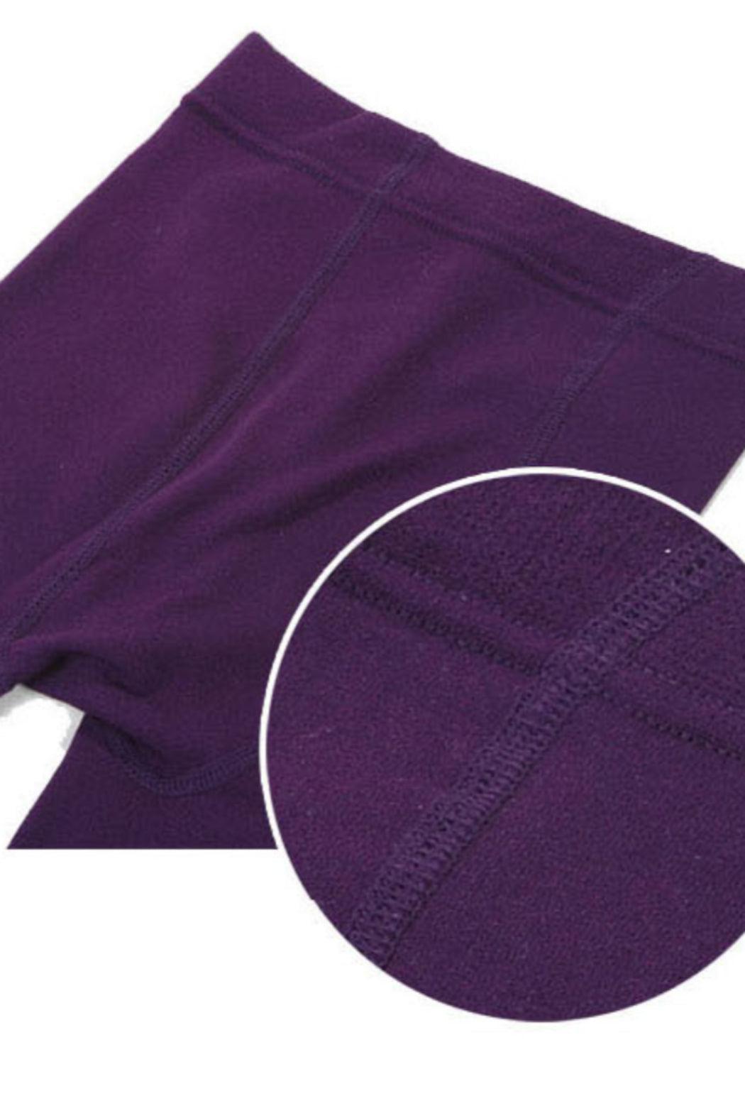Women Brushed Stretch Fleece Lined Leggings-Style 3 Product Image