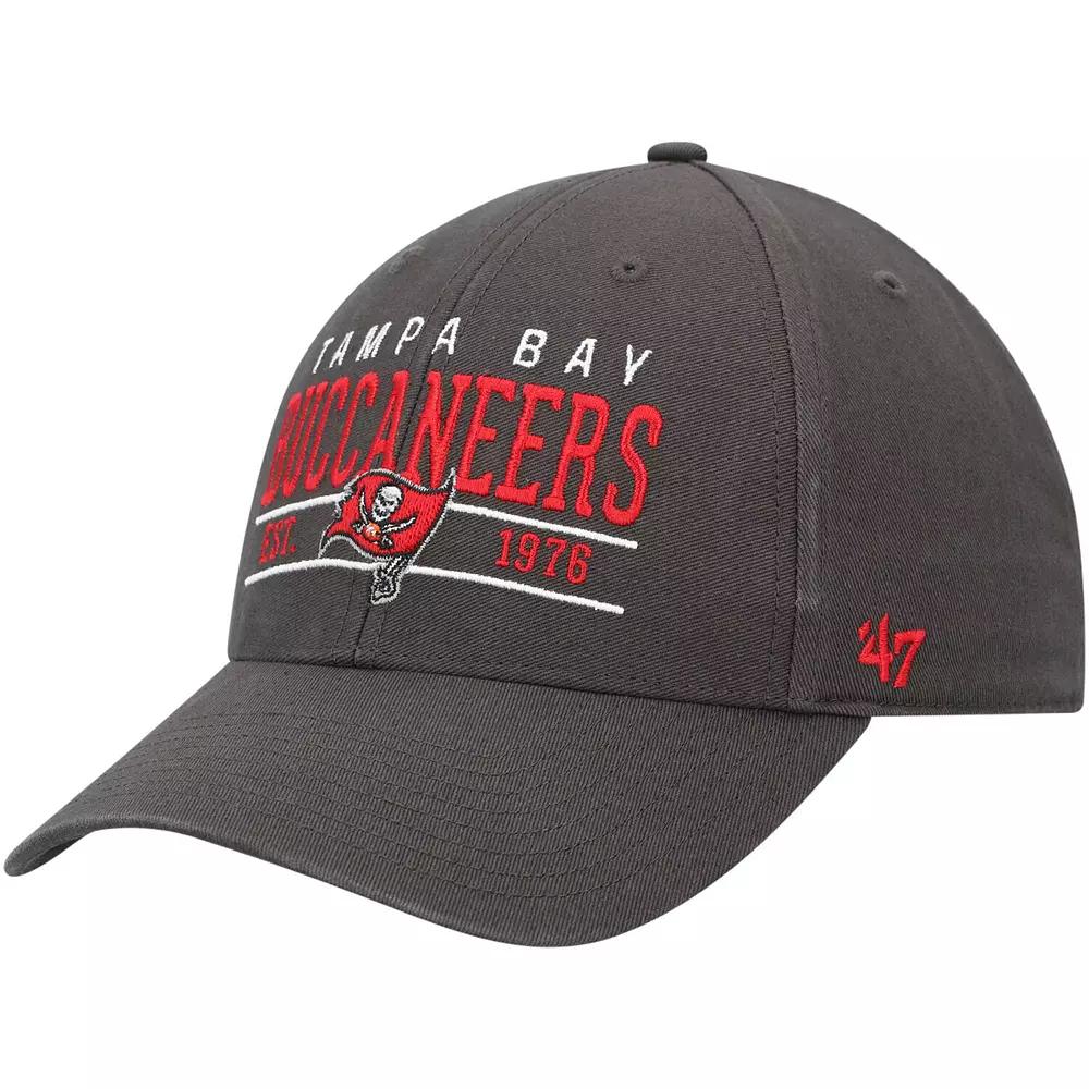 Men's '47 Graphite Tampa Bay Buccaneers Centerline MVP Adjustable Hat, Dark G Product Image