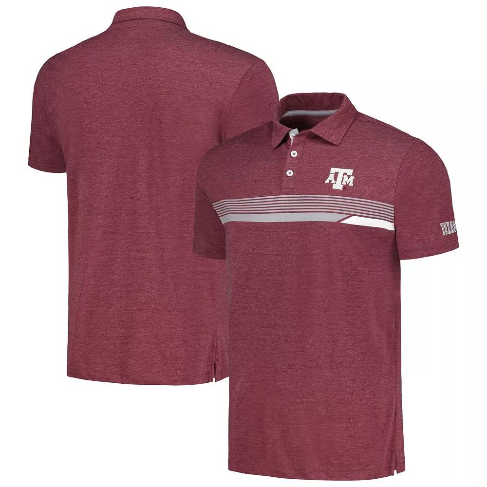 Men's Colosseum Maroon Texas A&M Aggies No Problemo Polo,  Product Image