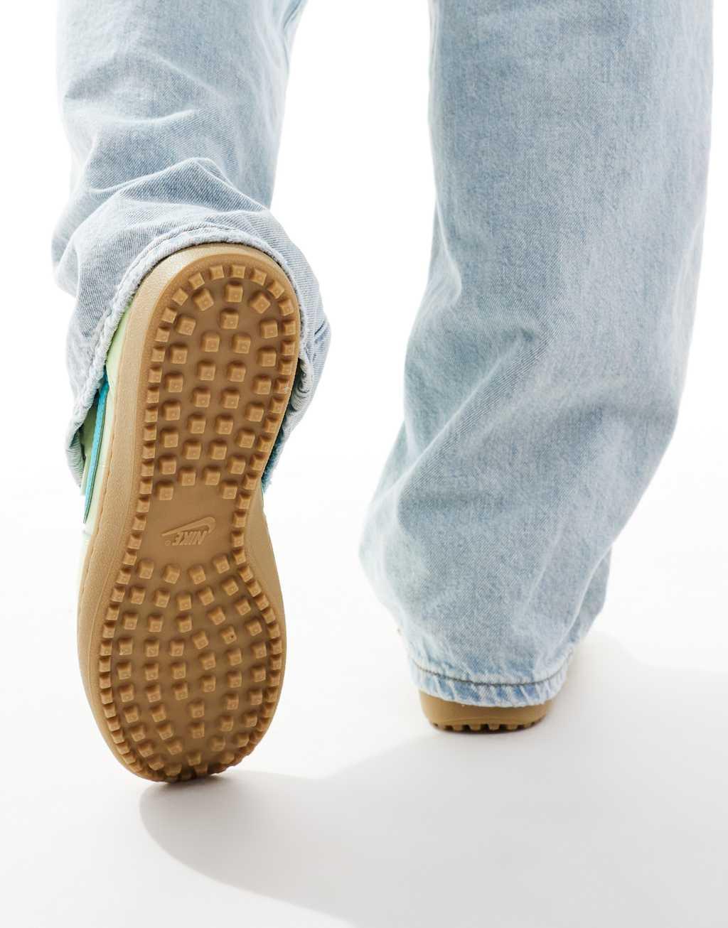 Nike Field General sneakers in light green and teal Product Image