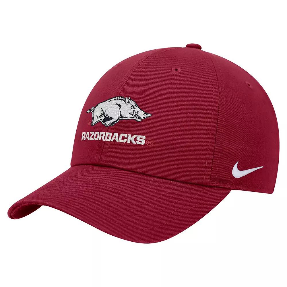 Men's Nike Cardinal Arkansas Razorbacks Club Adjustable Hat,  Product Image