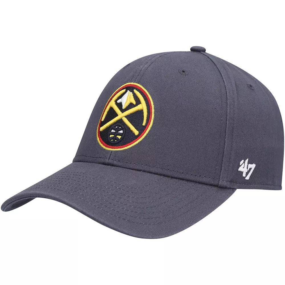 Men's '47 Charcoal Denver Nuggets Legend MVP Adjustable Hat, Nug Charco Product Image