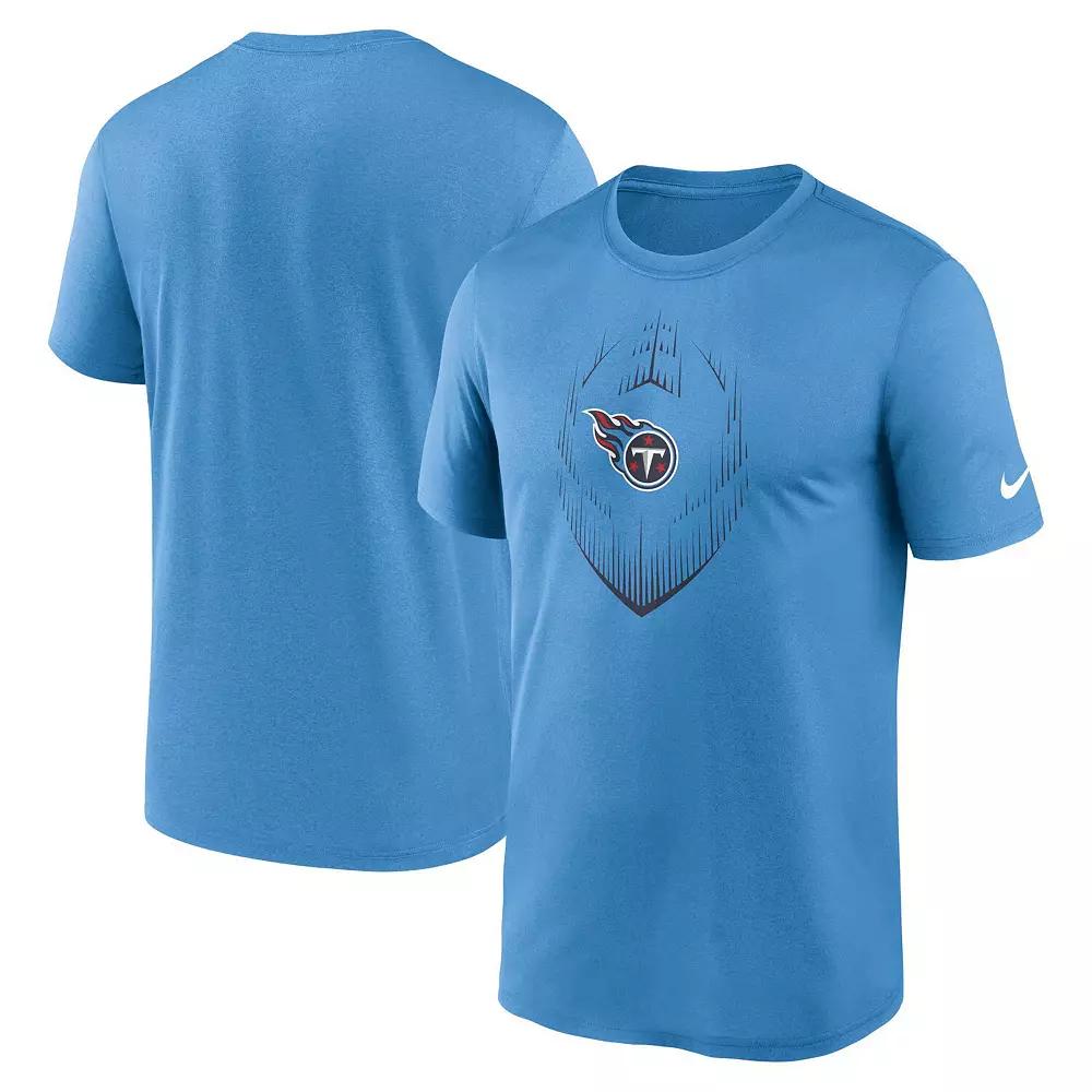 Men's Nike Heather Gray Seattle Seahawks Primetime Legend Icon Performance T-Shirt,  Product Image