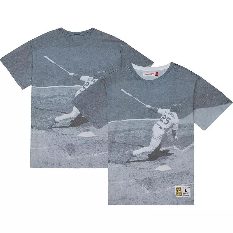 Men's Mitchell & Ness Mark McGwire St. Louis Cardinals Cooperstown Collection Highlight Sublimated Player Graphic T-Shirt,  Product Image