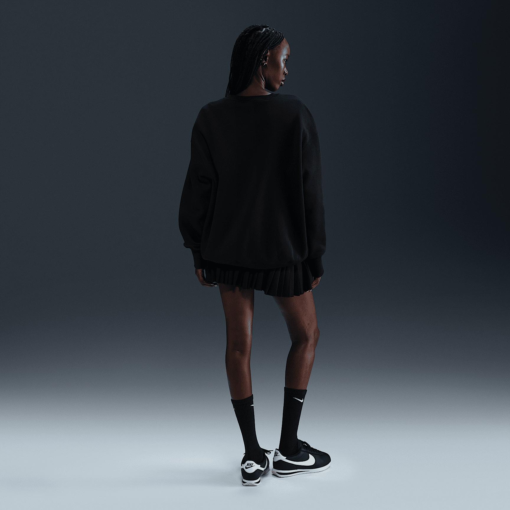 Women's Nike Sportswear Phoenix Fleece Oversized Crew-Neck Sweatshirt Product Image