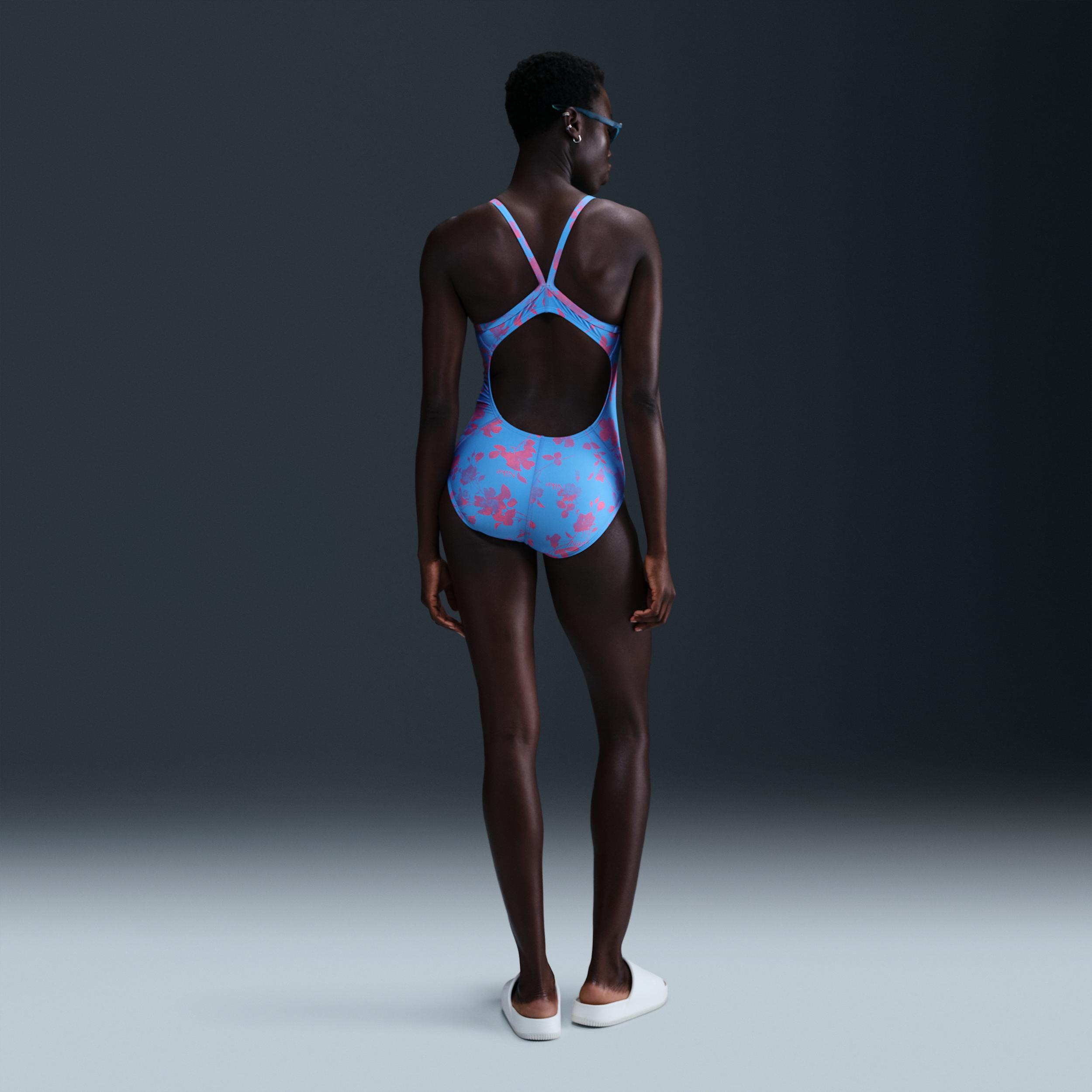 Nike Womens Swim HydraStrong Racerback One-Piece | NESSF026-001 Product Image