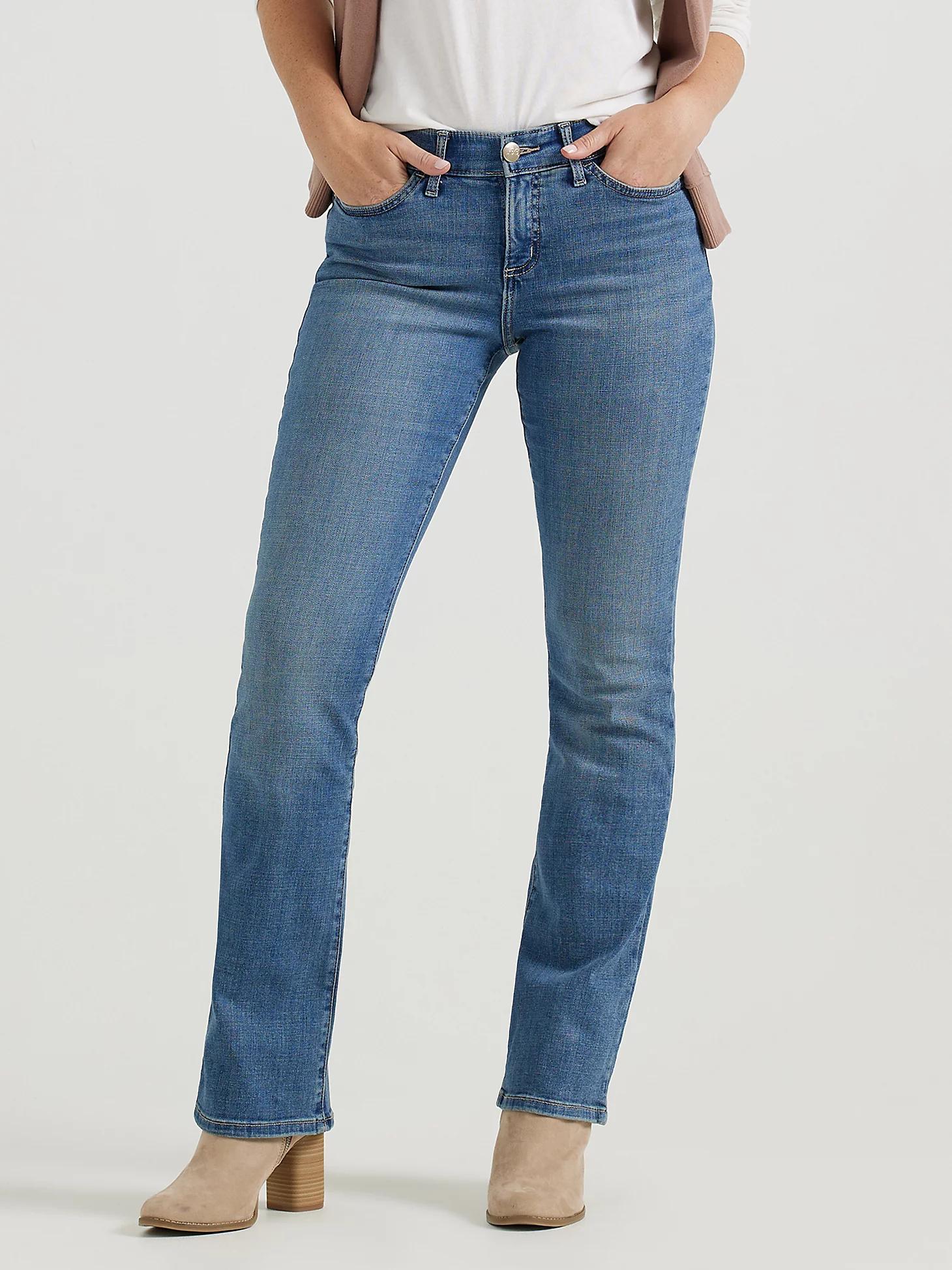 Women's Ultra Lux Comfort with Flex Motion Bootcut Jean | Women's Jeans | Lee® Product Image
