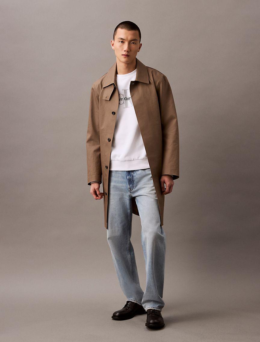 Monogram Logo Fleece Crewneck Sweatshirt Product Image