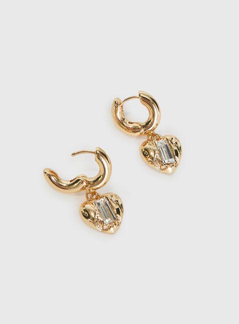 Annistyn Earrings Gold Product Image