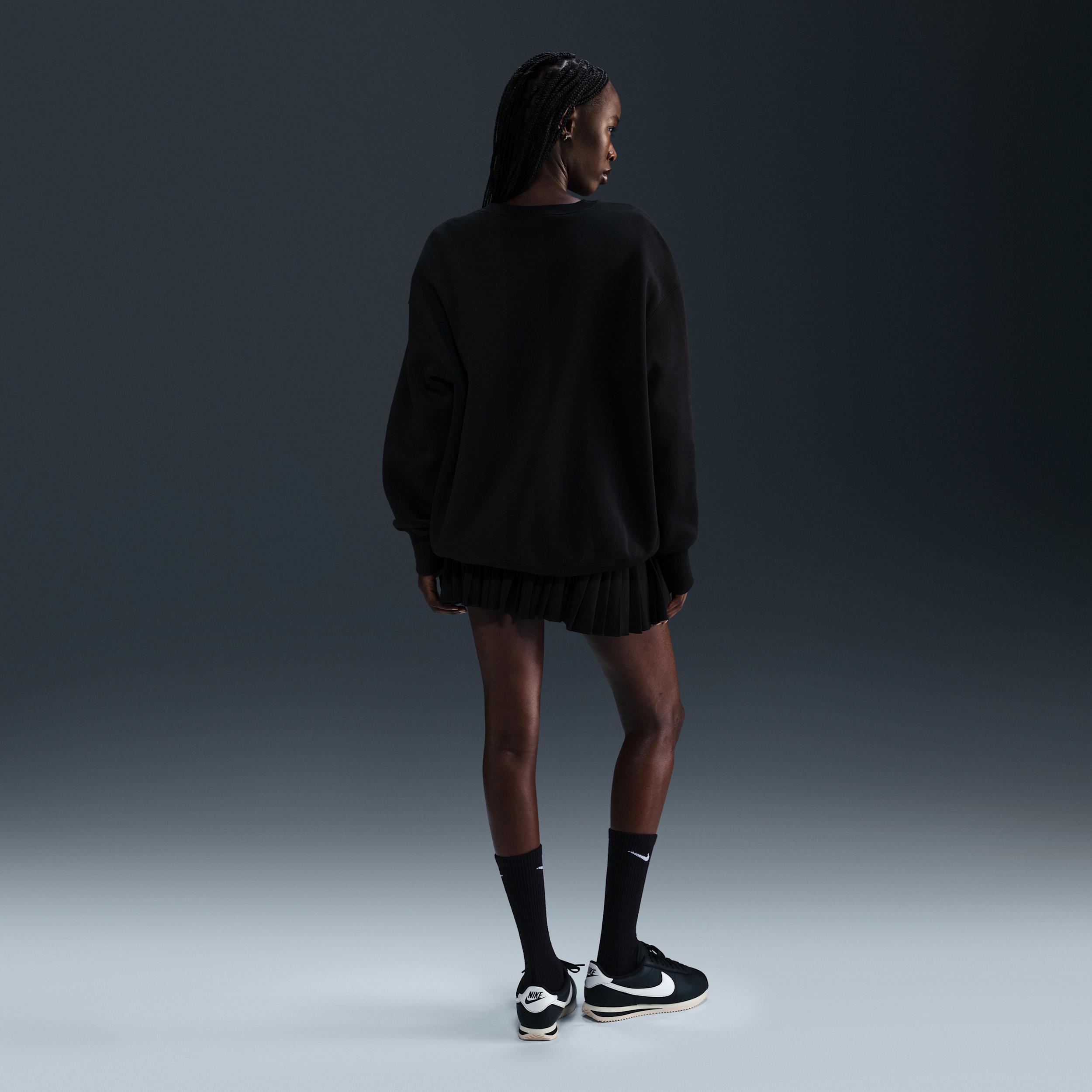Women's Nike Sportswear Phoenix Fleece Oversized Crew-Neck Sweatshirt Product Image