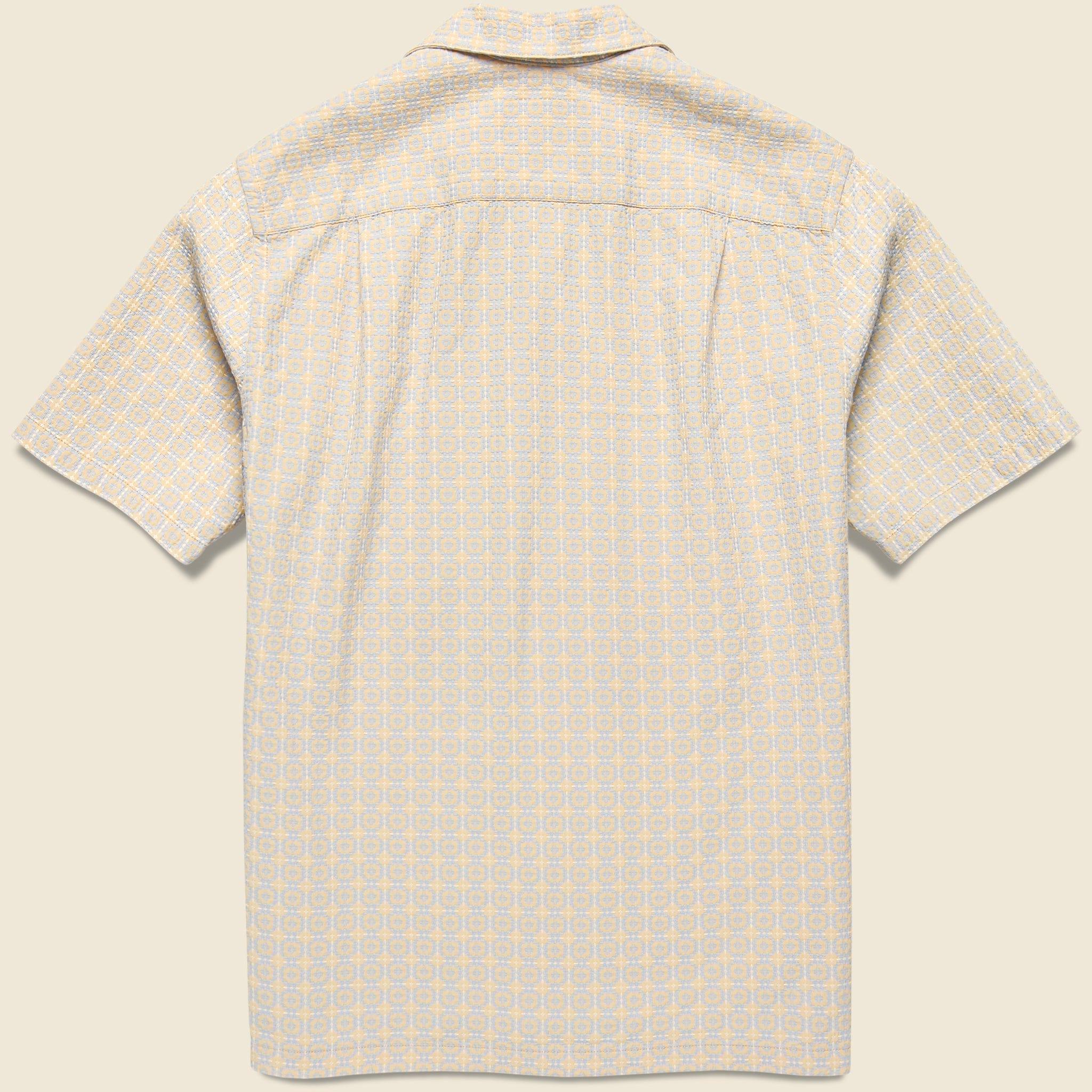 Tile Camp Shirt - Beige Product Image
