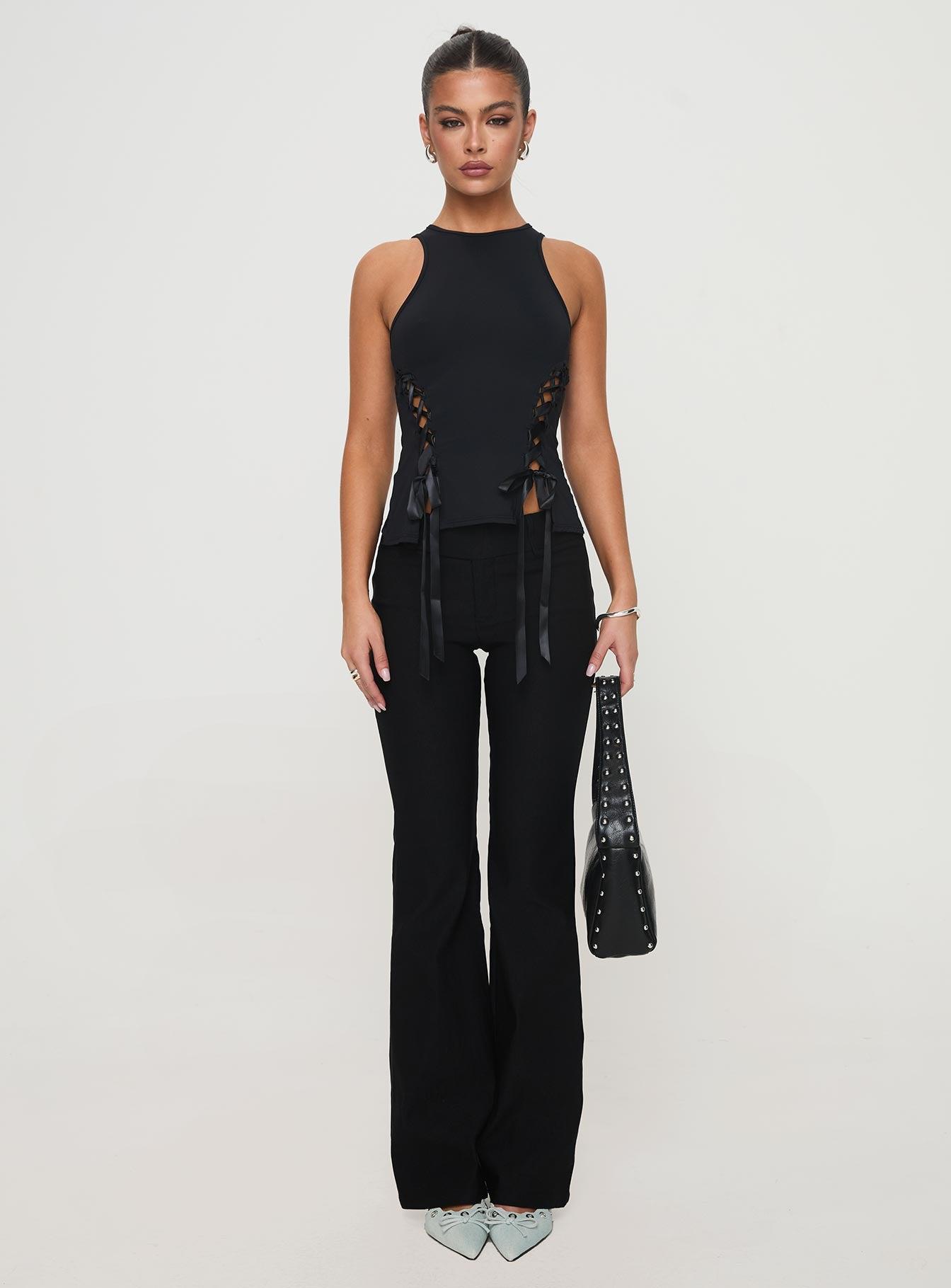 Bisous Top Black Product Image