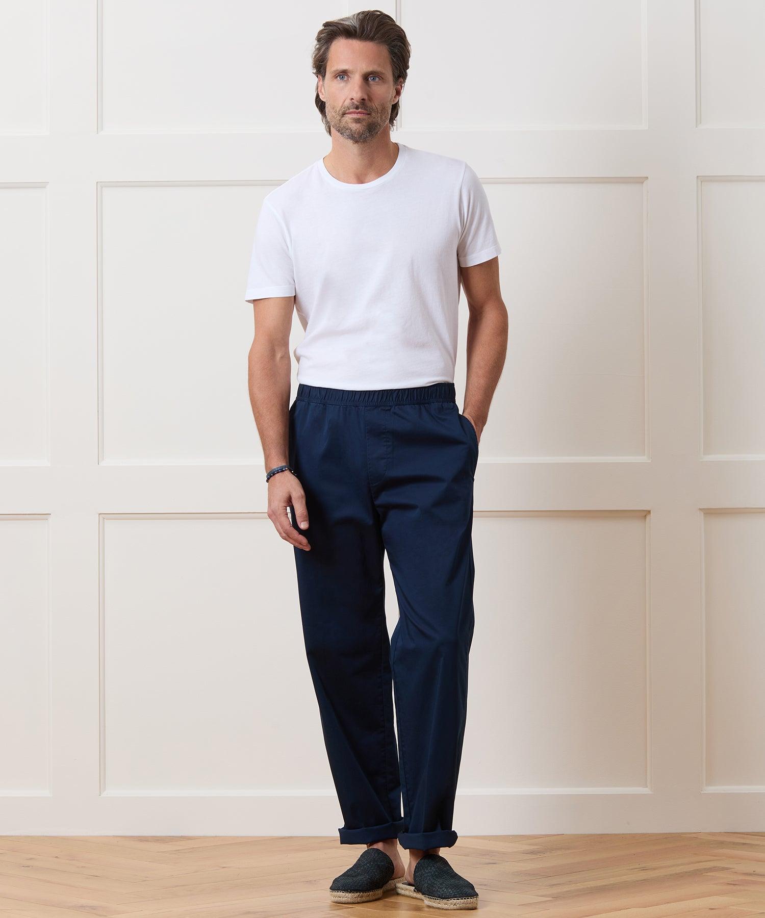 Relaxed Poplin Leisure Pant Product Image