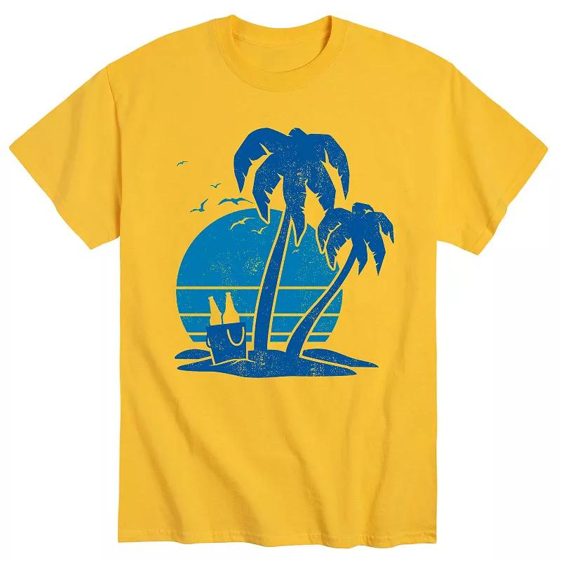 Men's Beach And Beer Tee,  Product Image