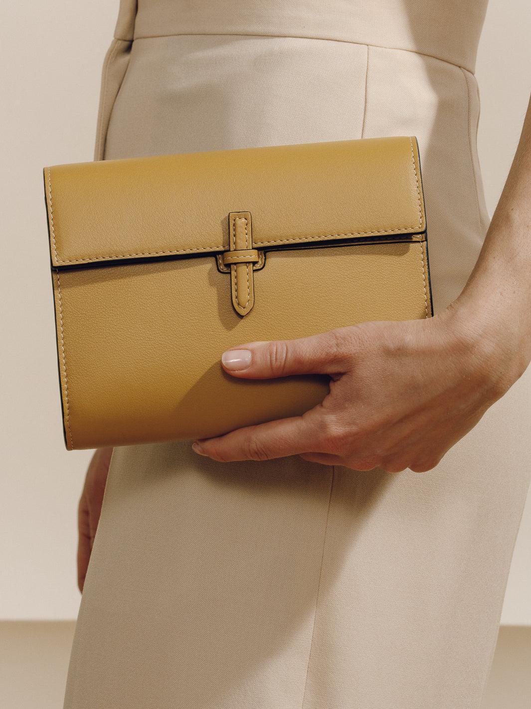 The Small Soft Clutch in Nappa Product Image