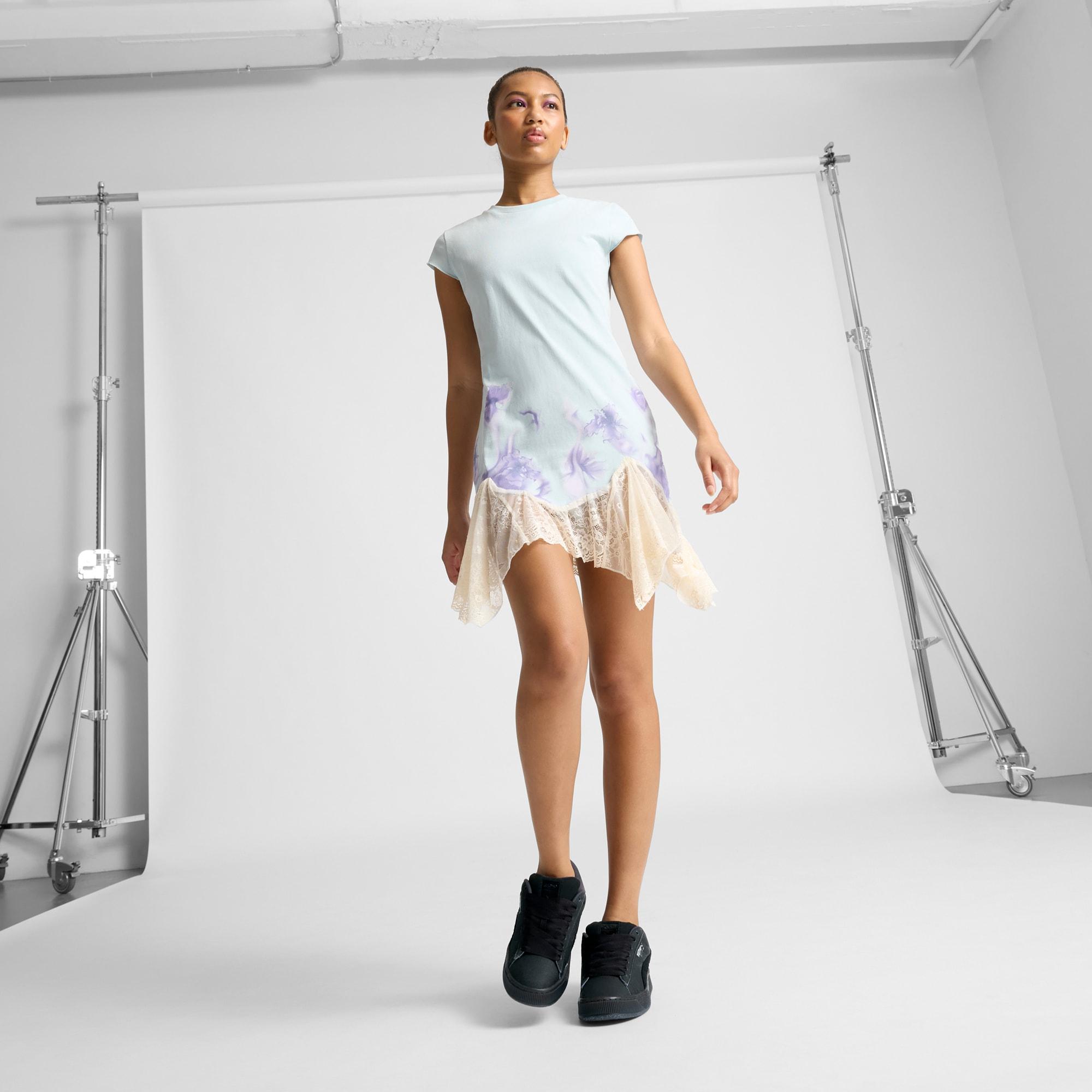 PUMA x COLLINA STRADA Suede XL Black Women's Sneakers Product Image