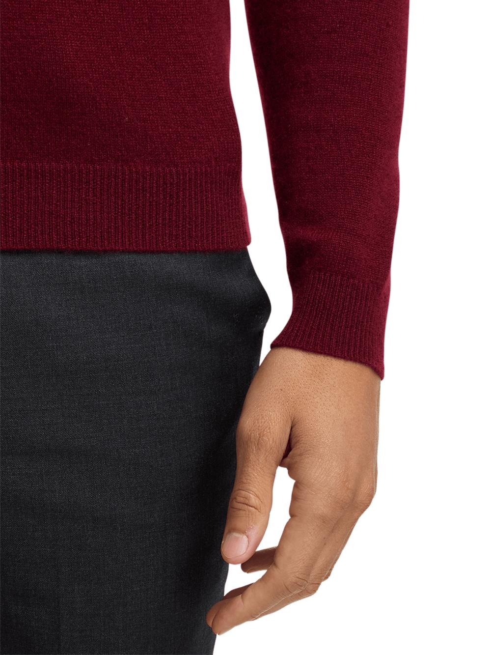 Cashmere Turtleneck Sweater - Brown Product Image