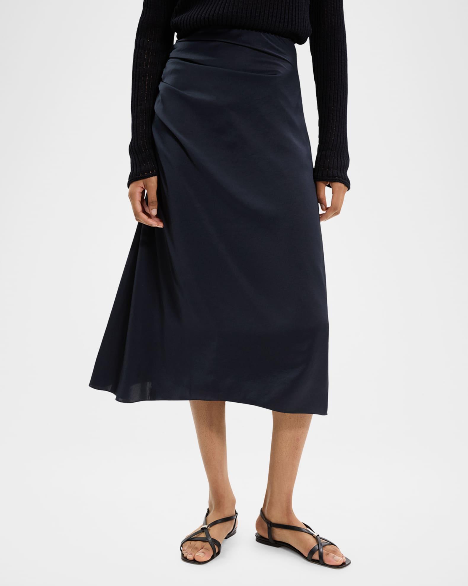 Side Ruched Skirt Product Image