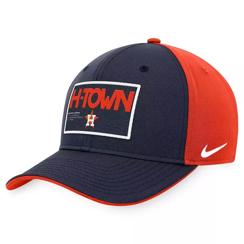 Men's Nike Navy/Orange Detroit Tigers Classic99 Colorblock Performance Snapback Hat, Blue Product Image