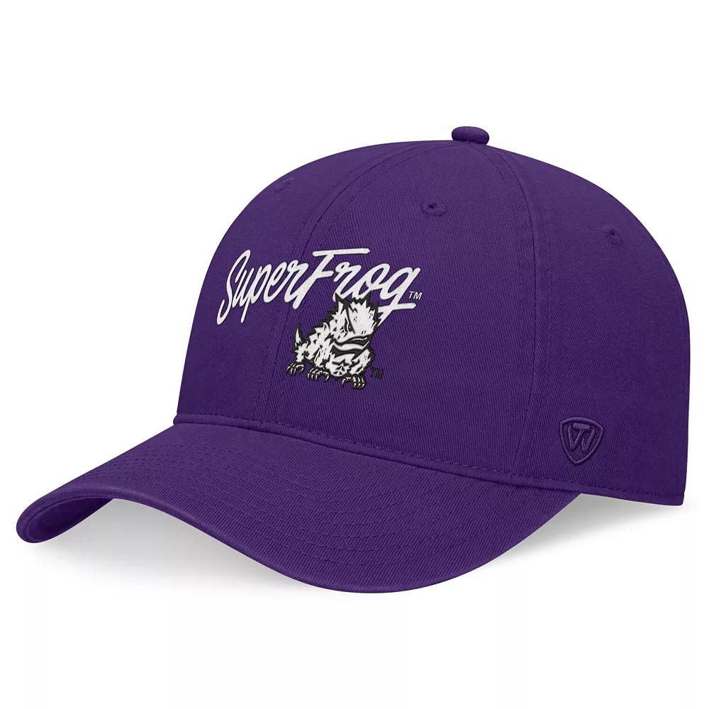 Men's Top of the World Purple Northwestern Wildcats Heritage CeeCee Adjustable Hat Product Image