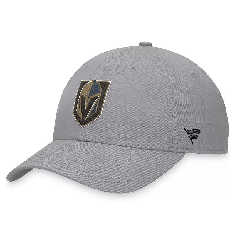 Men's Fanatics Branded Gray Calgary Flames Extra Time Adjustable Hat, Flm Grey Product Image