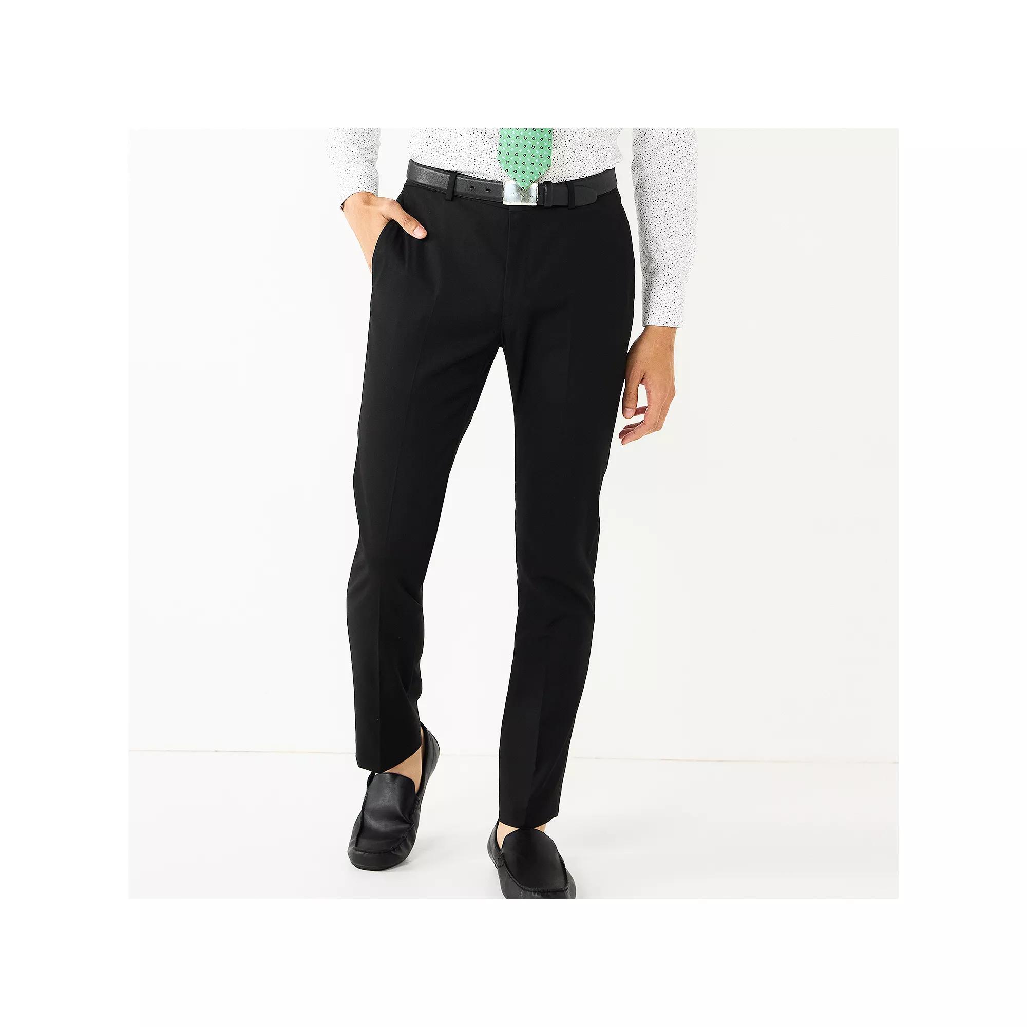 Men's Apt. 9® Premier Flex Performance Extra-Slim Washable Suit Pants,  Product Image