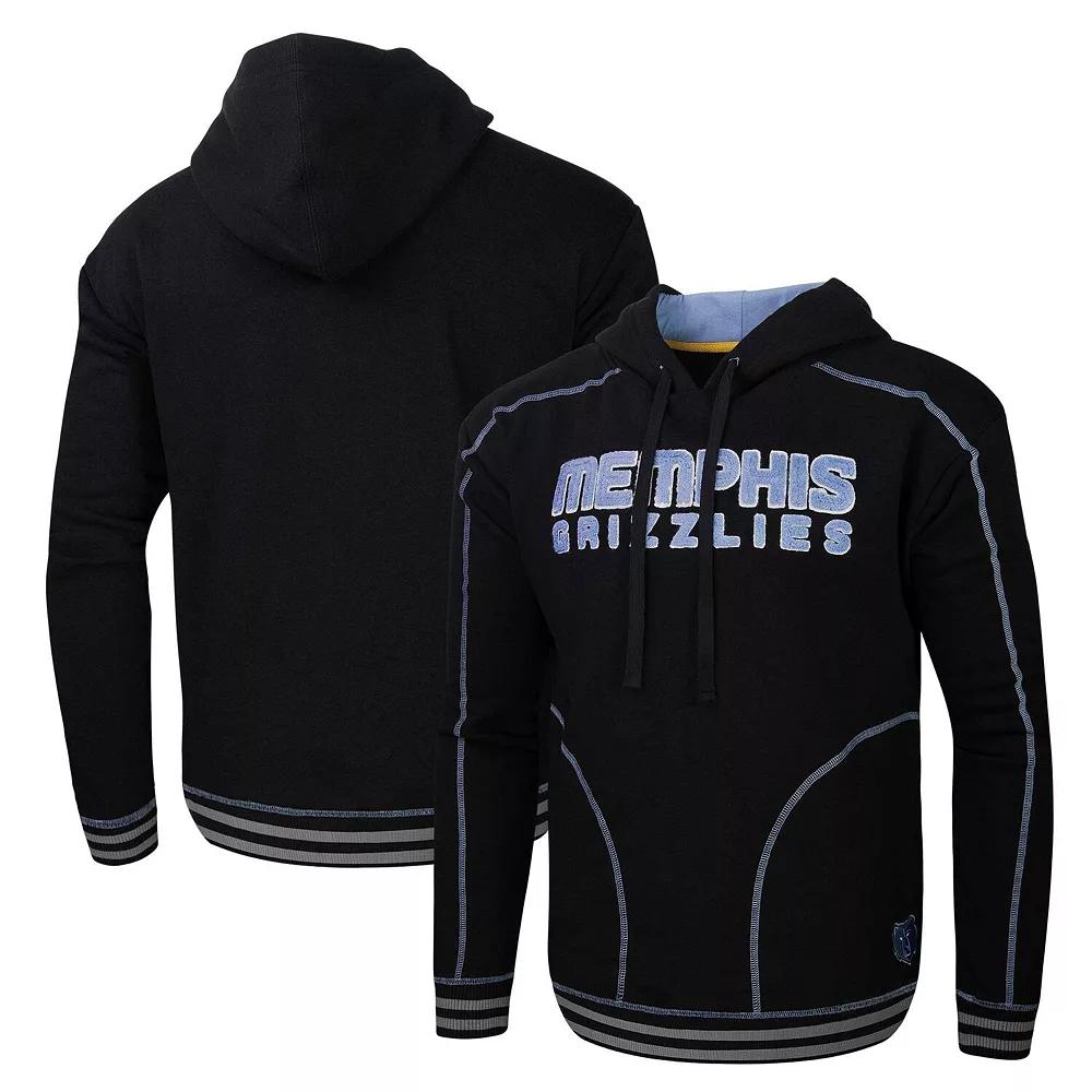 Men's Stadium Essentials  Black Memphis Grizzlies Baseline Pullover Hoodie, Size: Small, Grz Black Product Image