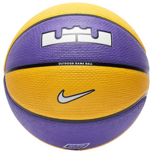 Nike Mens Nike Lebron Playground Basketball - Mens Court Purple/Amarillo Product Image