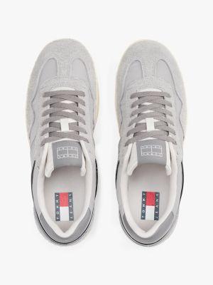 Tommy Jeans Low-Top Mixed-Media Sneaker Product Image