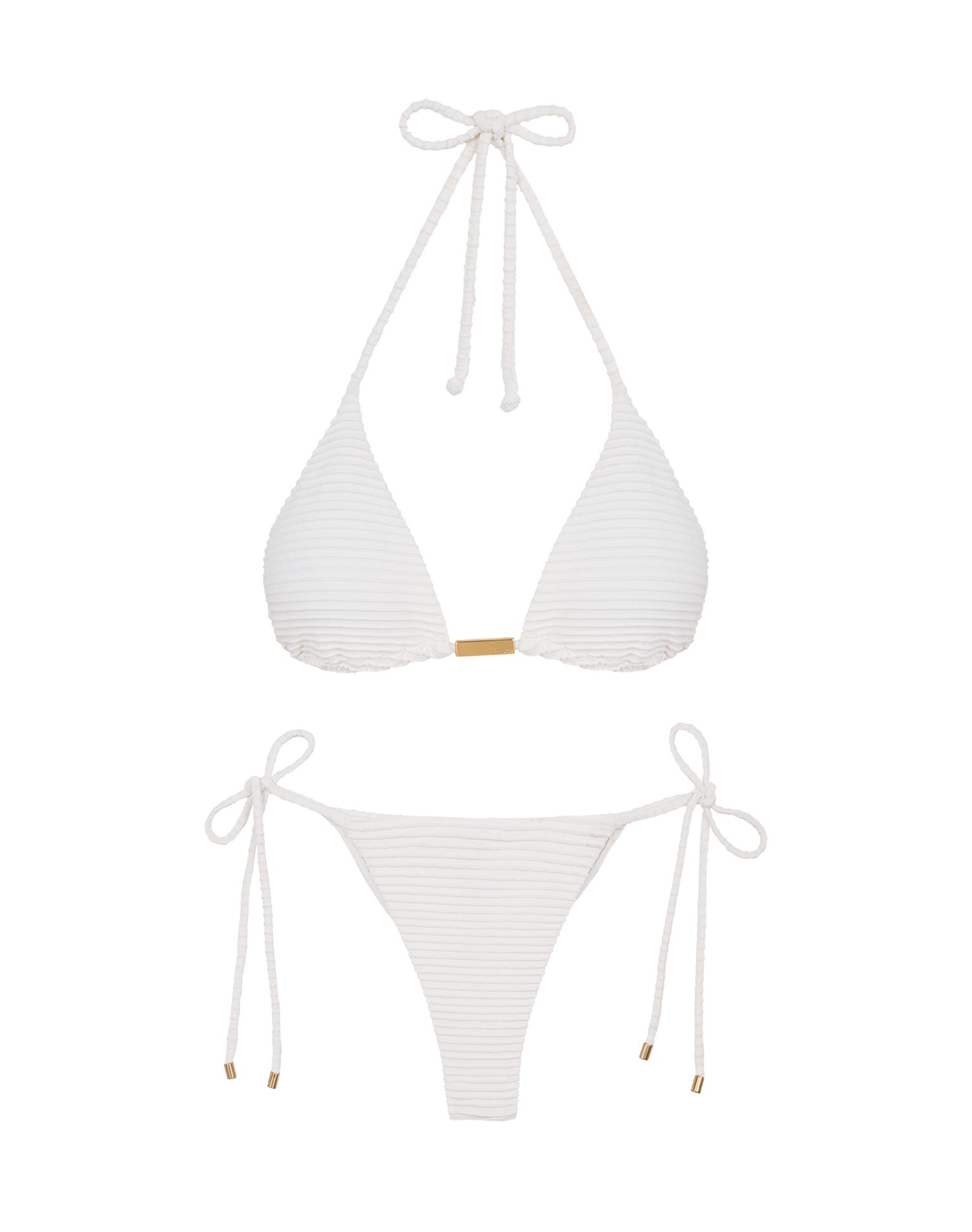 Dune Tie Side Bottom - Off White Product Image