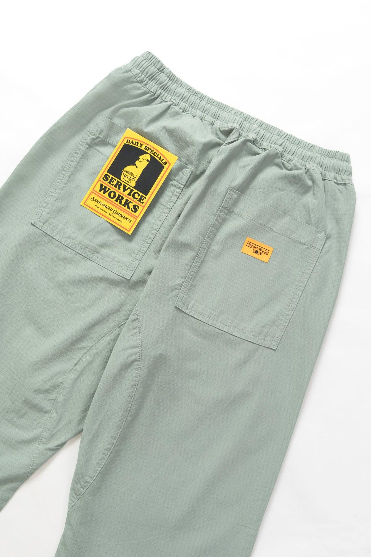 Ripstop Chef Pants - Sage Product Image