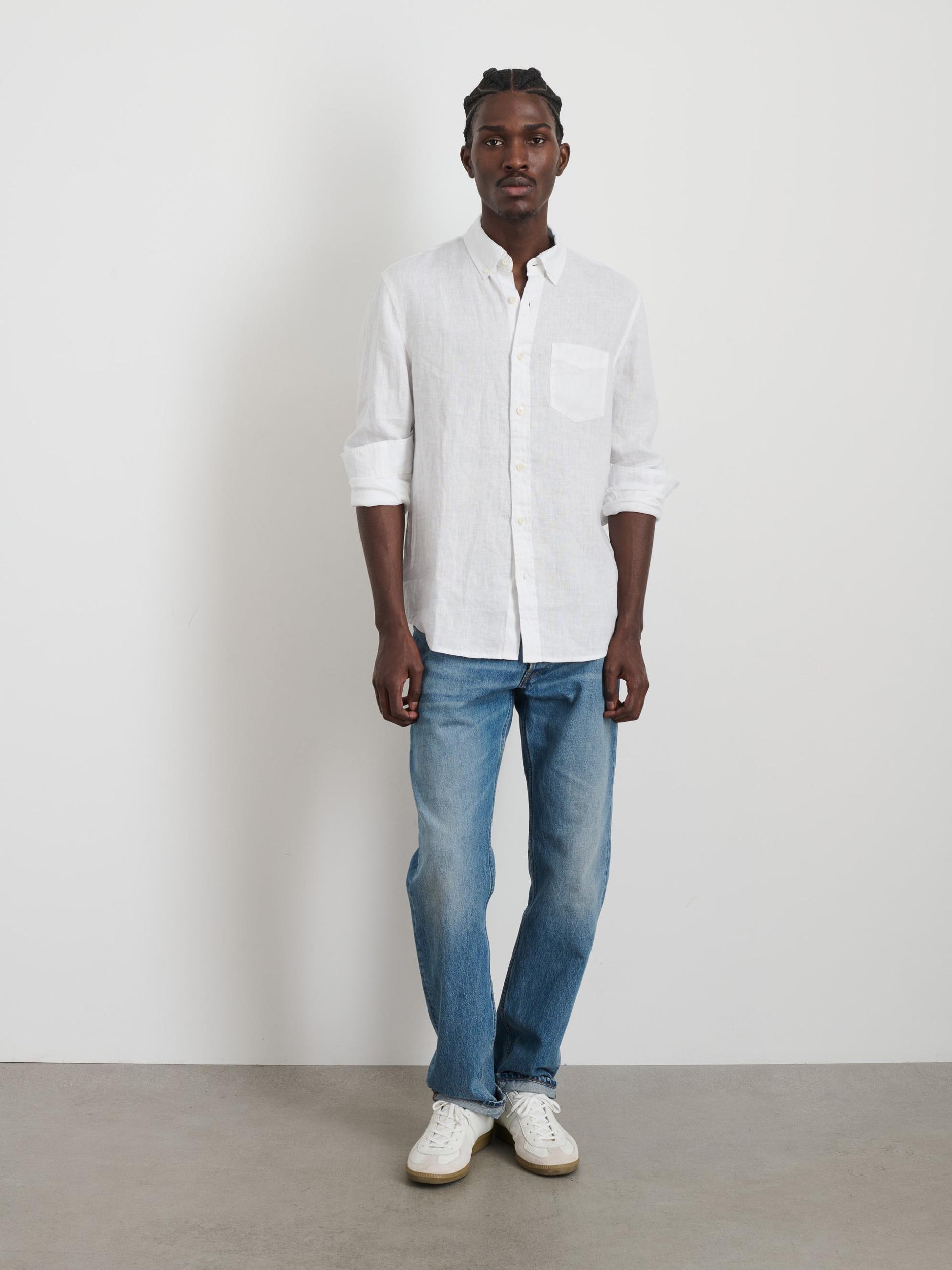 Mill Shirt in Linen Product Image