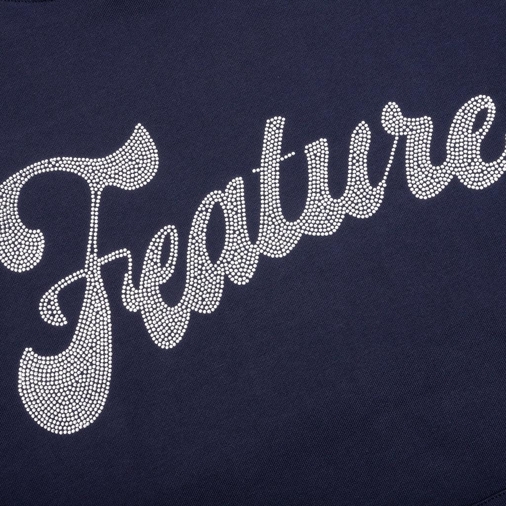 Thrasher Hoodie - Navy Male Product Image