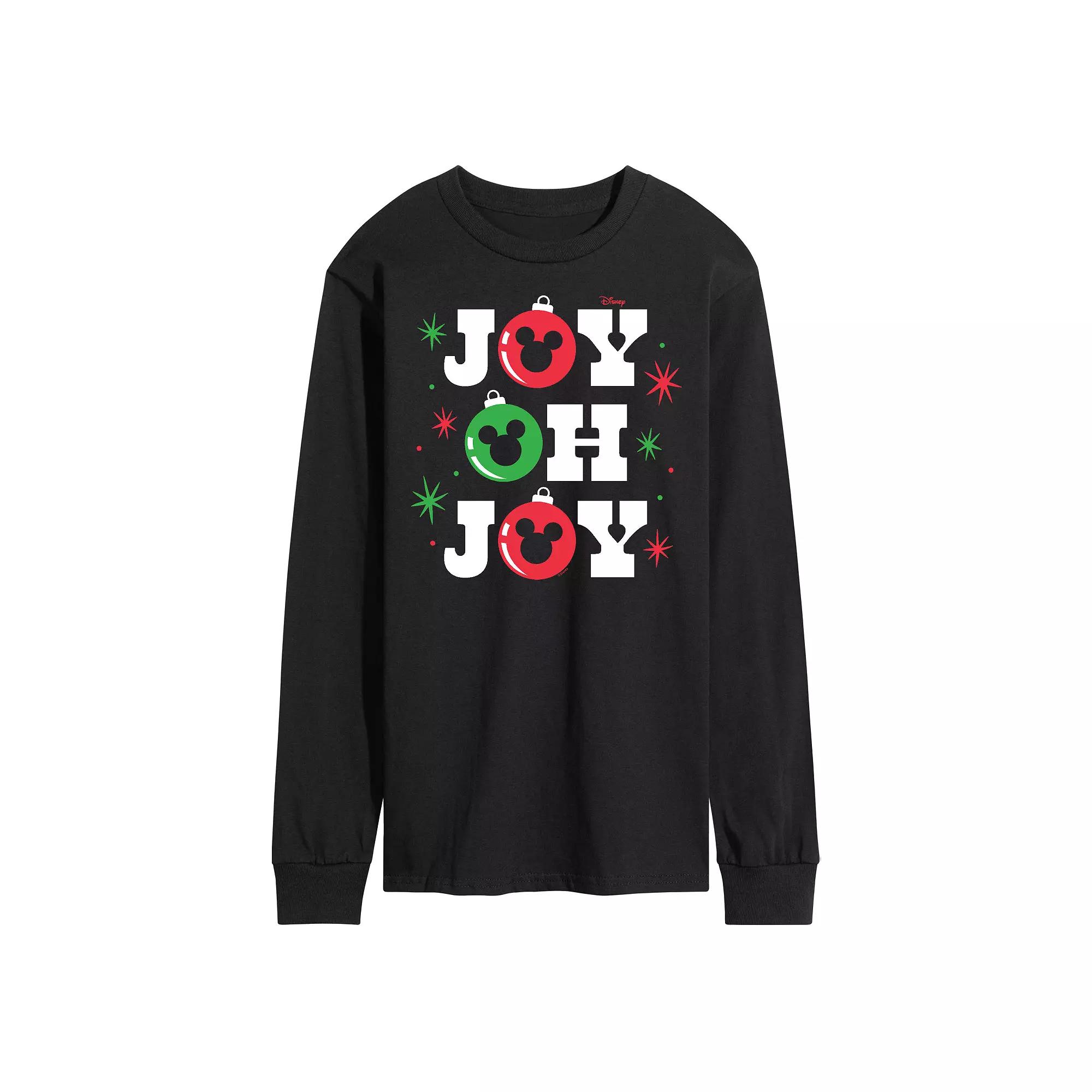 Men's Dr. Seuss Grinch Ho Ho No Long Sleeve Tee,  Product Image