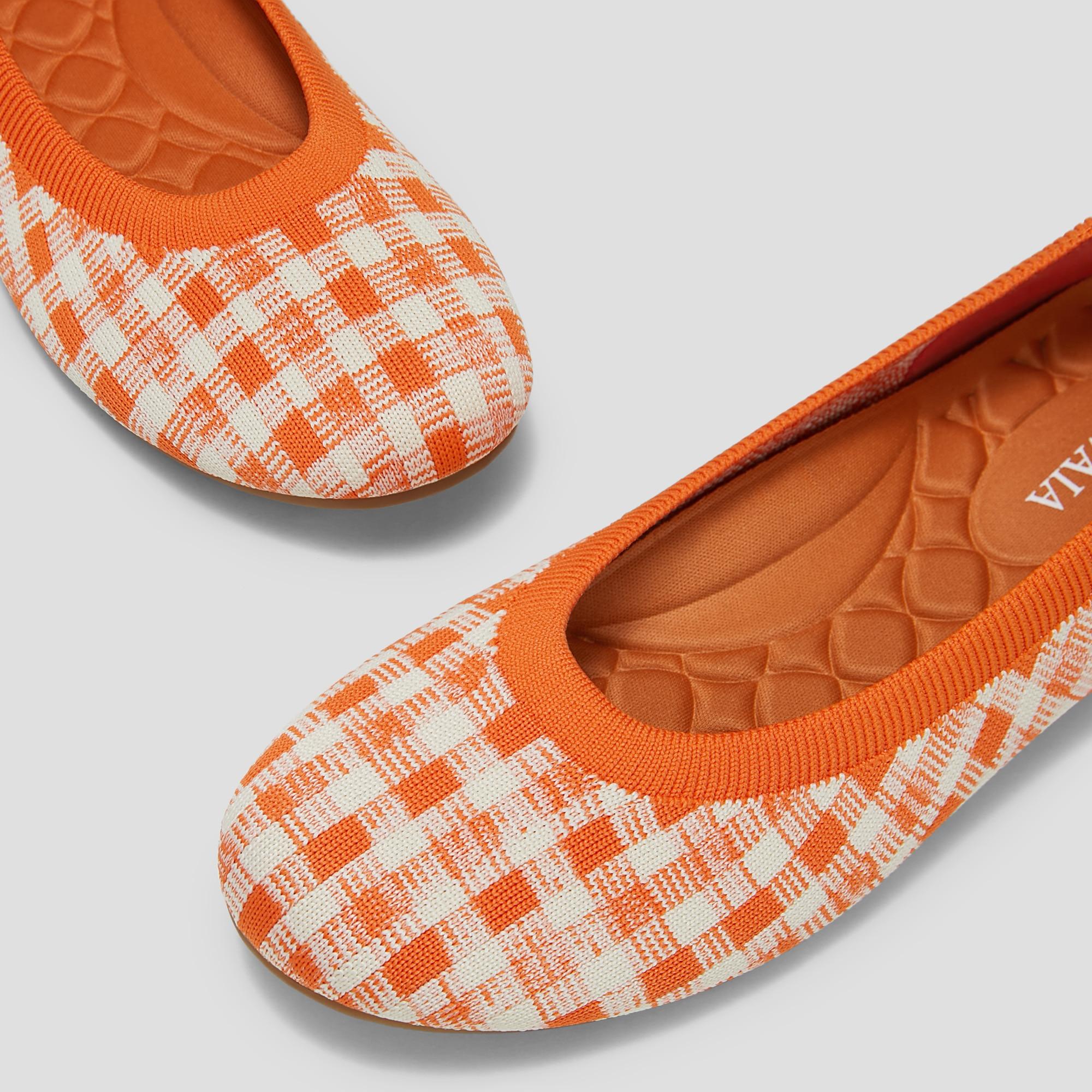 Water-Repellent Round-Toe Walking Flats (Claire Walker) Product Image