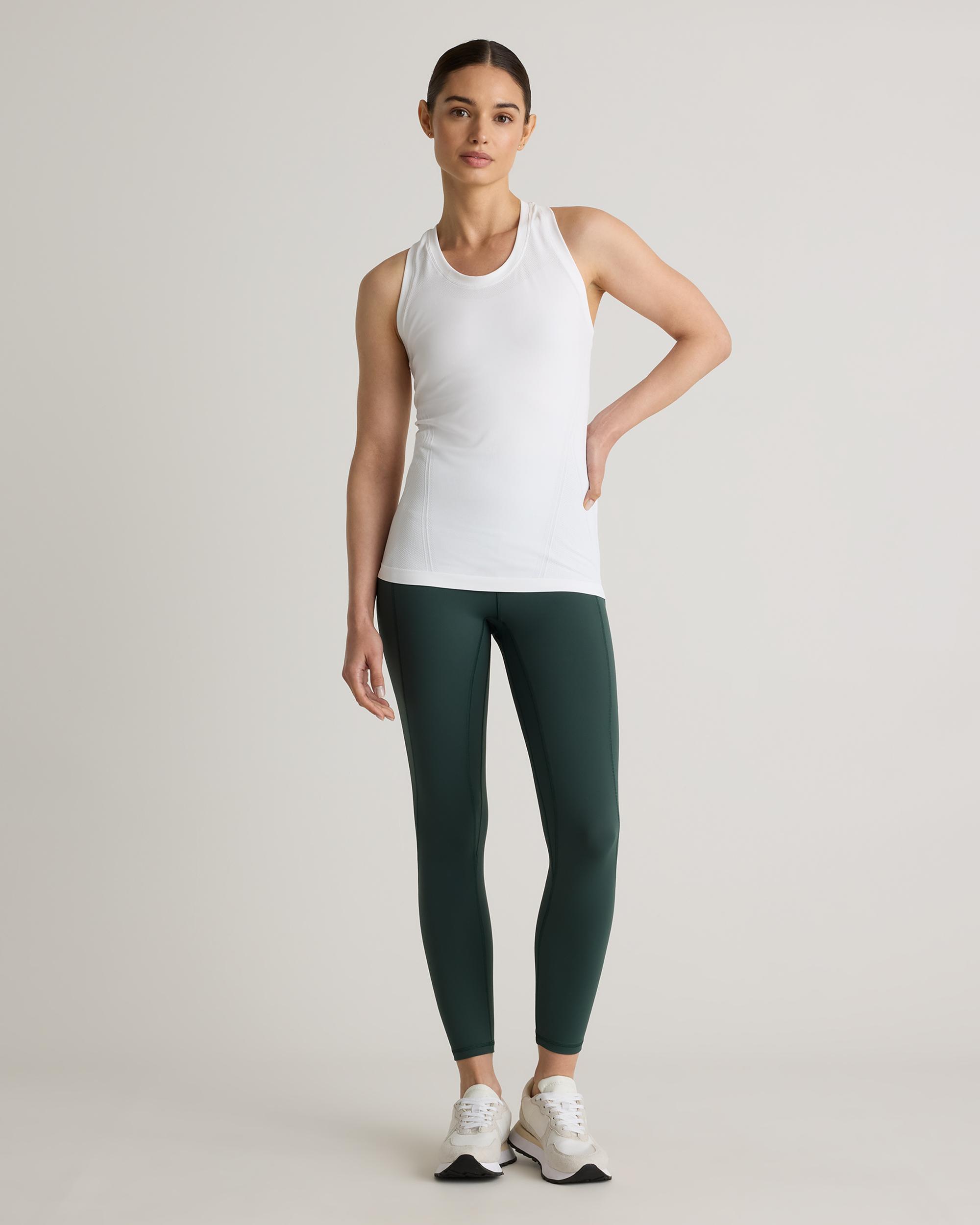 Quince | Women's Seamless Racerback Tank Top Size XL, Nylon Product Image